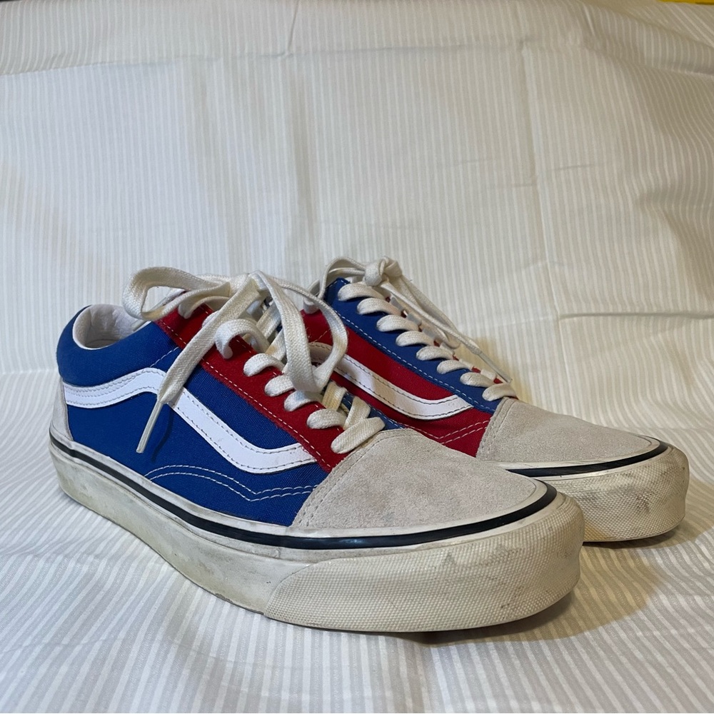 Vans Old Skool 36 Dx Anaheim Factory, Blue White And